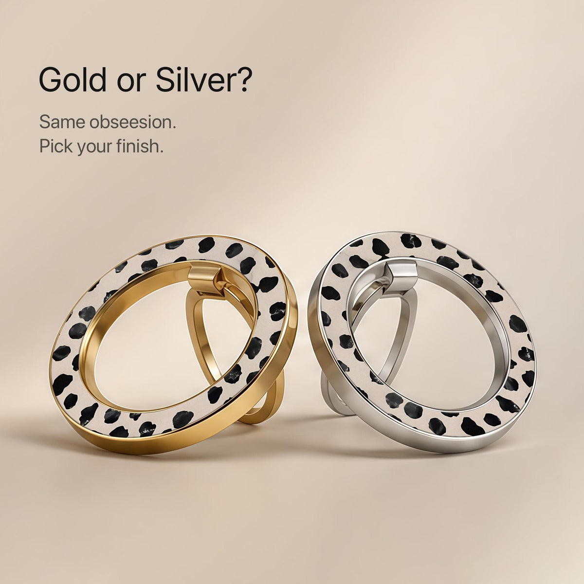 Dalmatian Chic - MagSafe Ring