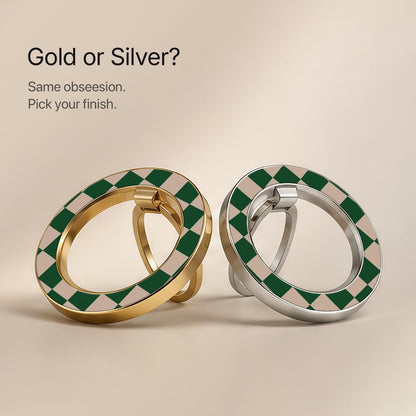 Emerald Grid - MagSafe Ring