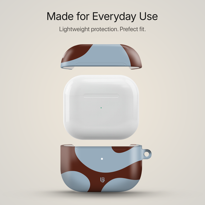 Retro Waves Ultrabling AirPods case side view