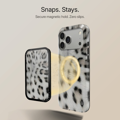 Snow Leopard MagSafe Wallet - Back View
