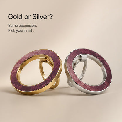 Burgundy Bloom - MagSafe Ring