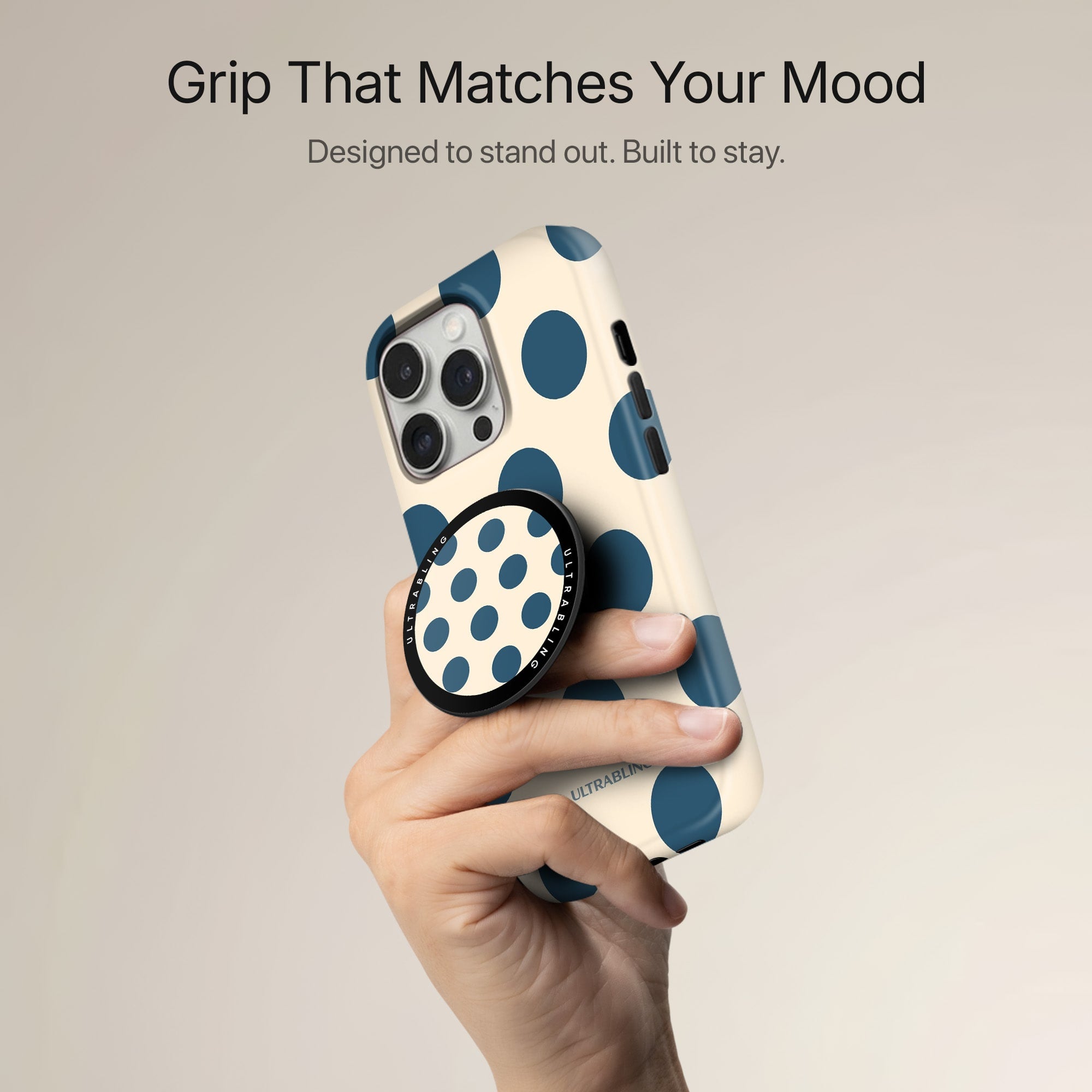 Riviera Polka - MagSafe Phone Grip
