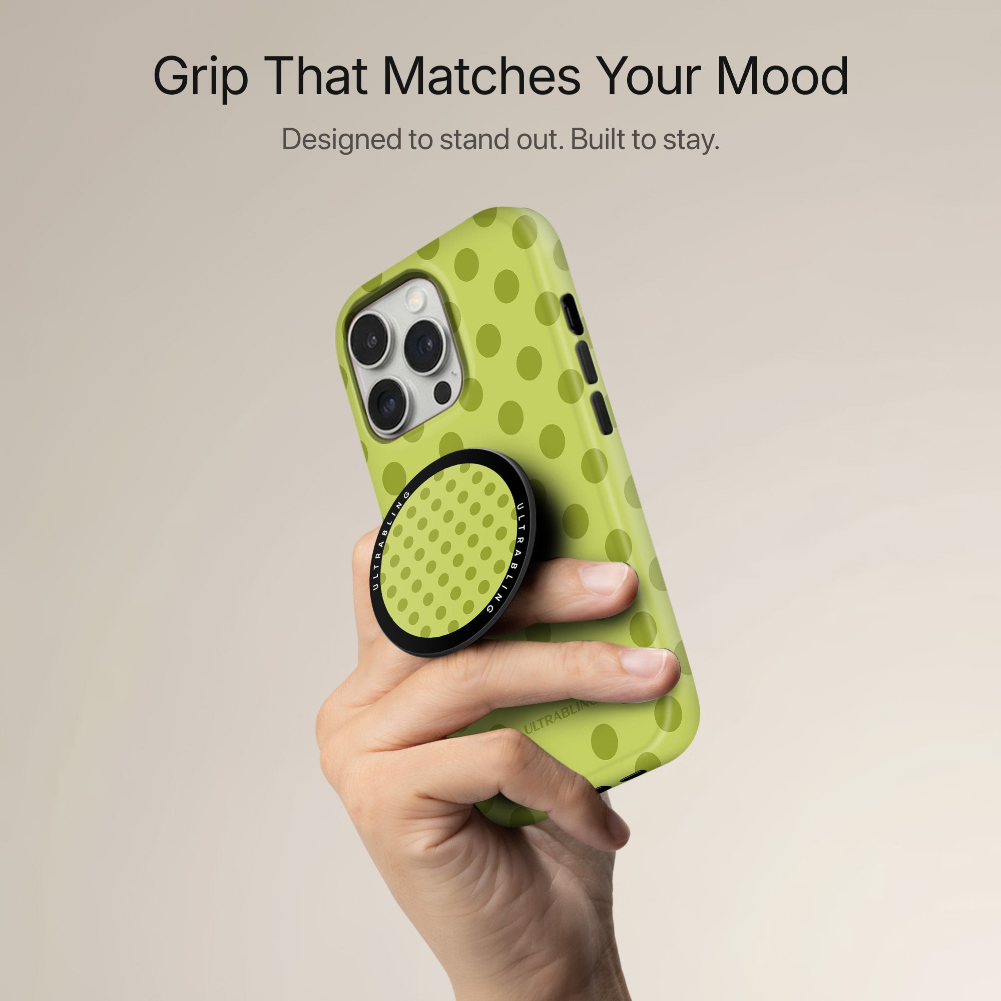 Matcha Mood - MagSafe Phone Grip