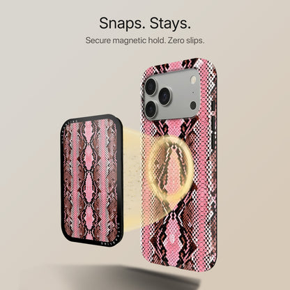 Rosé Python - MagSafe Wallet