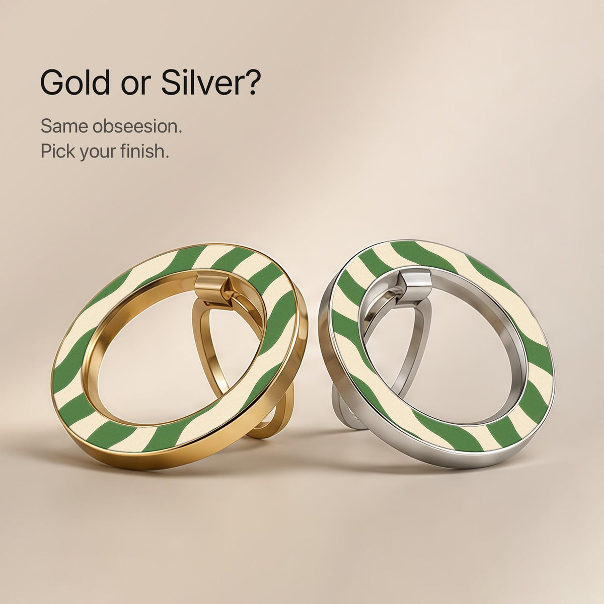 Pistachio Wave - MagSafe Ring