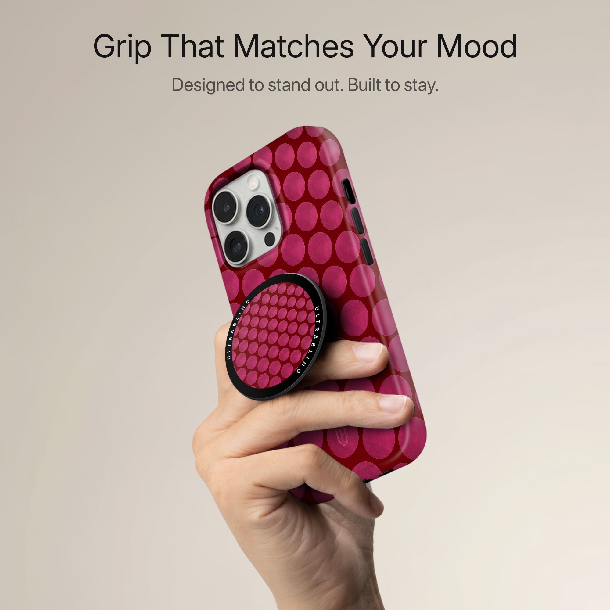 Cherry Crush - MagSafe Phone Grip