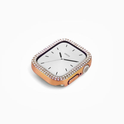 Rose Gold Double Halo Apple Watch Case