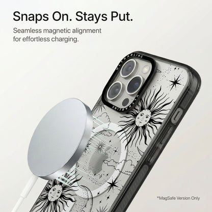 Moonspell Ultrabling Aura iPhone case flat lay angle view