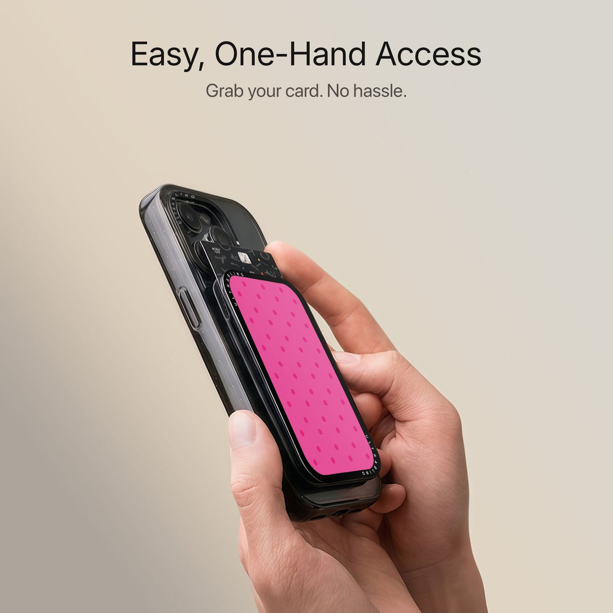 Raspberry Fizz - MagSafe Wallet