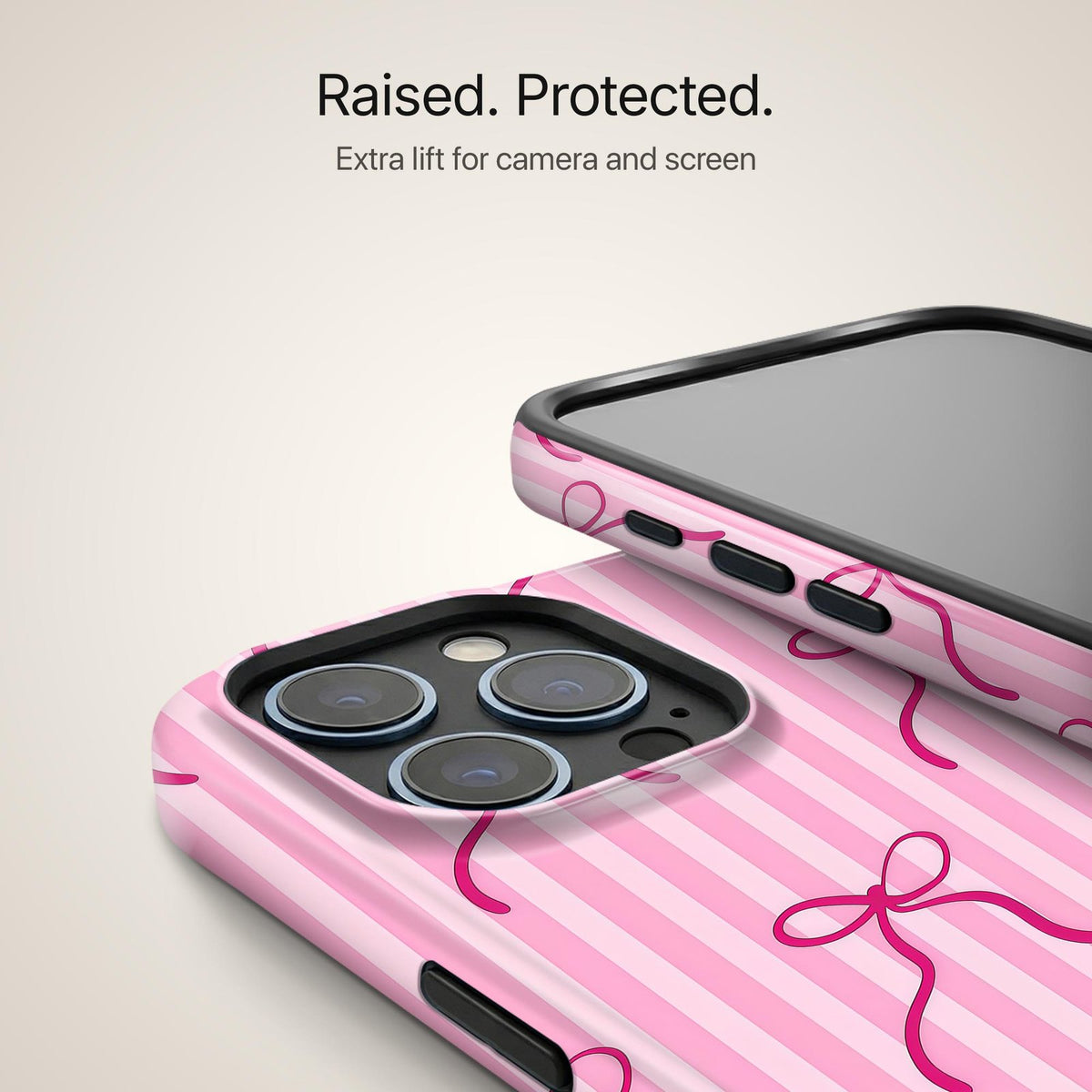 Ribbon Stripe - Eclipse Case