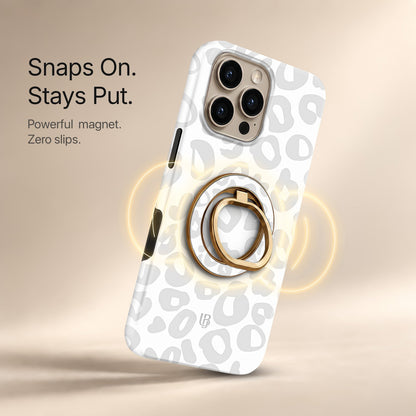Ivory Leopard - MagSafe Ring
