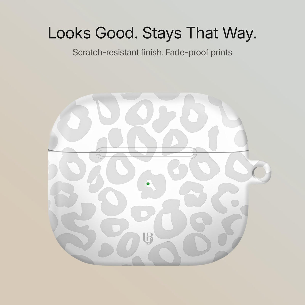 Ivory Leopard - AirPods Case