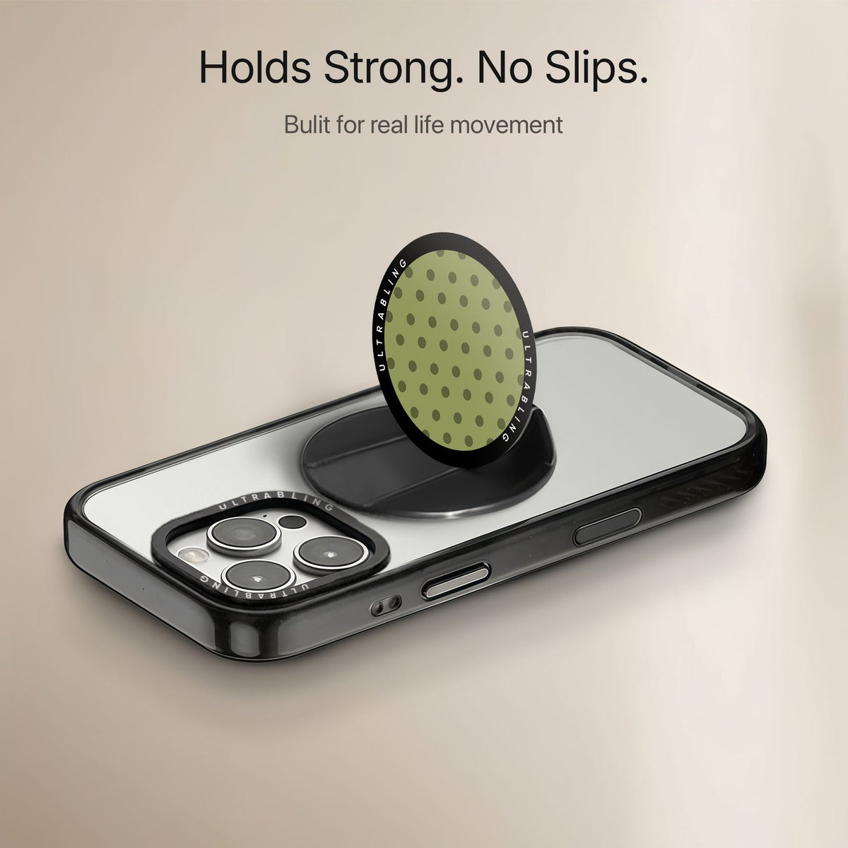 Moss Dots - MagSafe Phone Grip