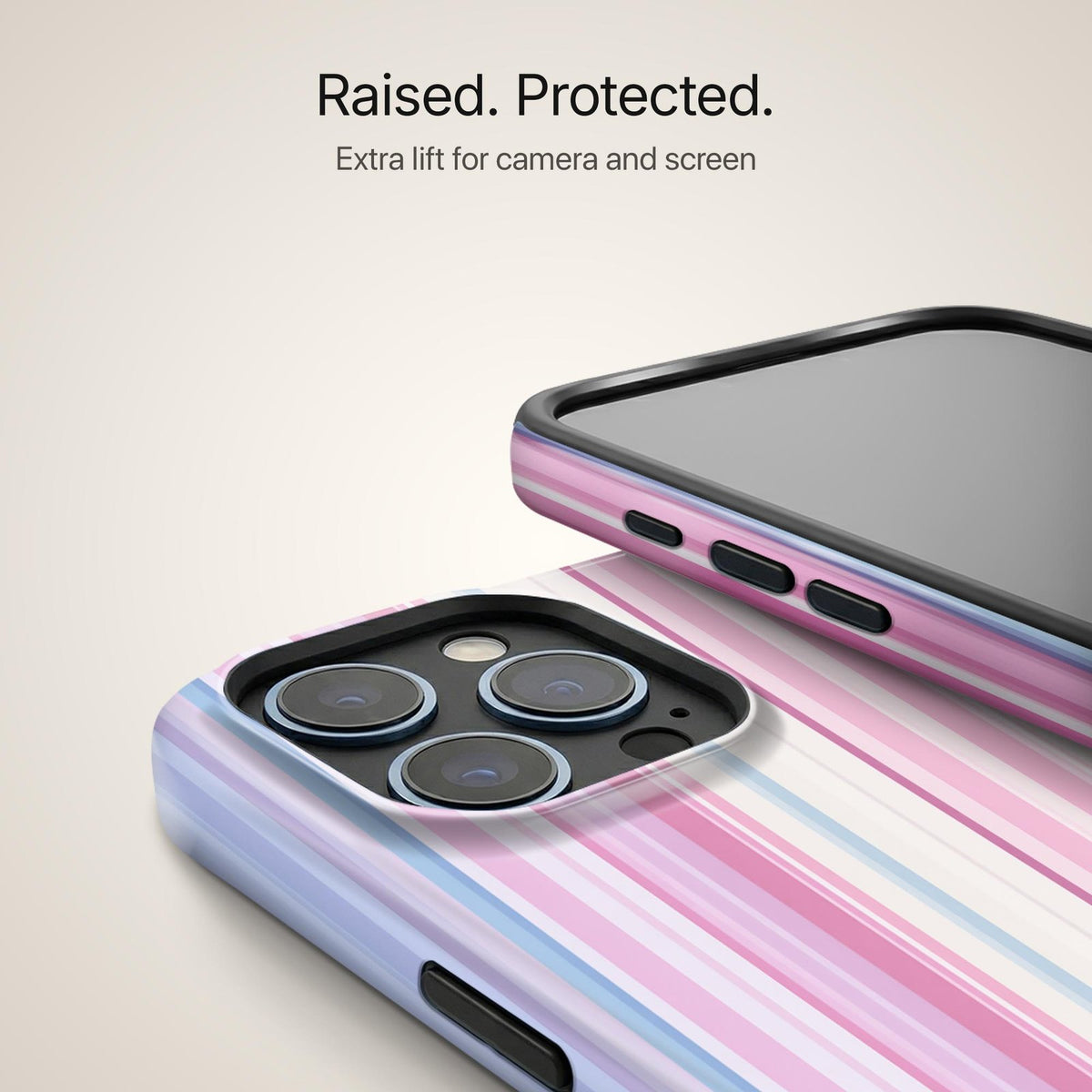Pastel Stripe - Eclipse Case