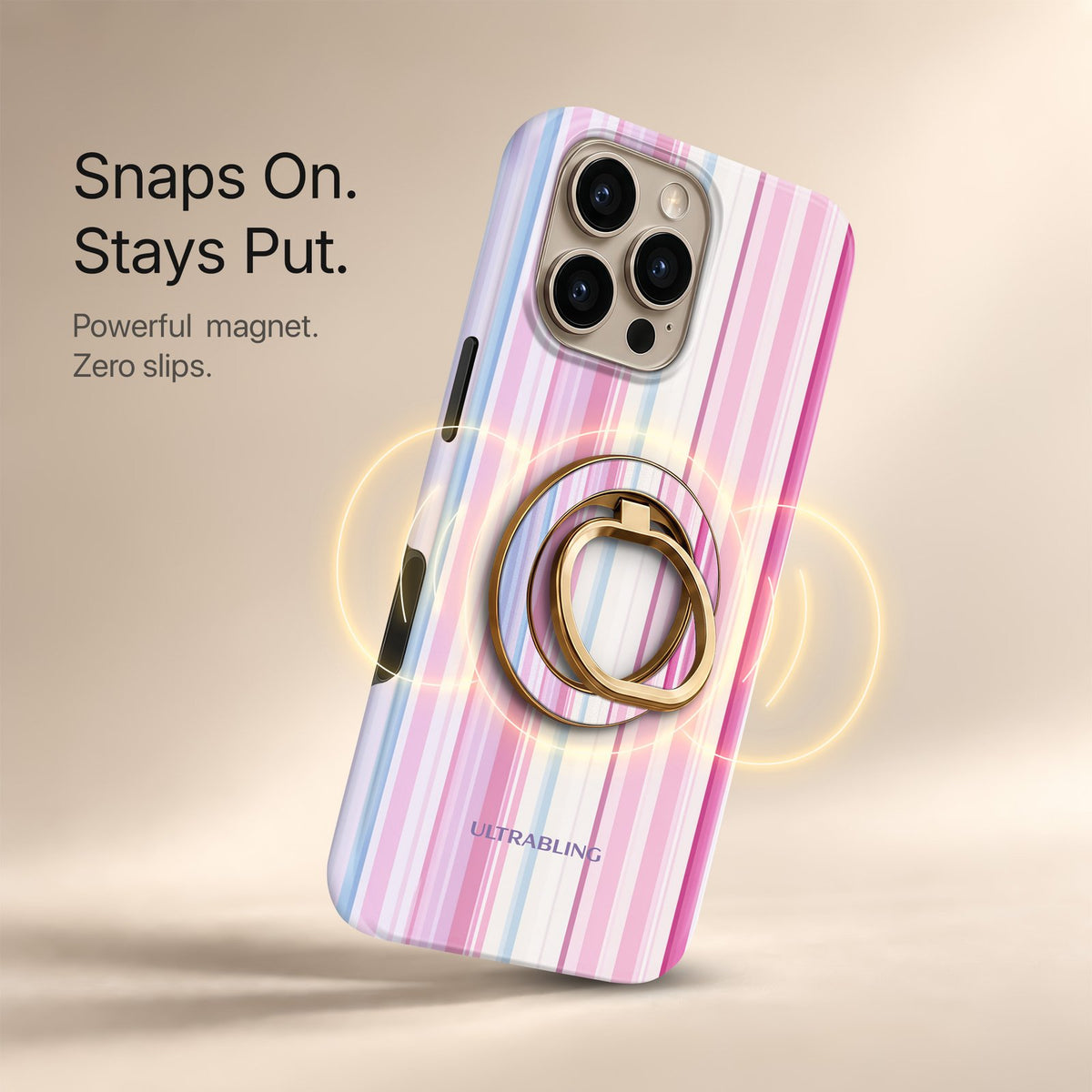 Pastel Stripe - MagSafe Ring