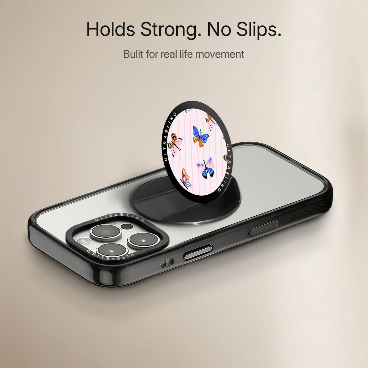 Butterfly Stripe - MagSafe Phone Grip