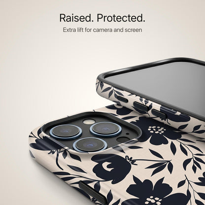 Navy Bloom - Eclipse Case