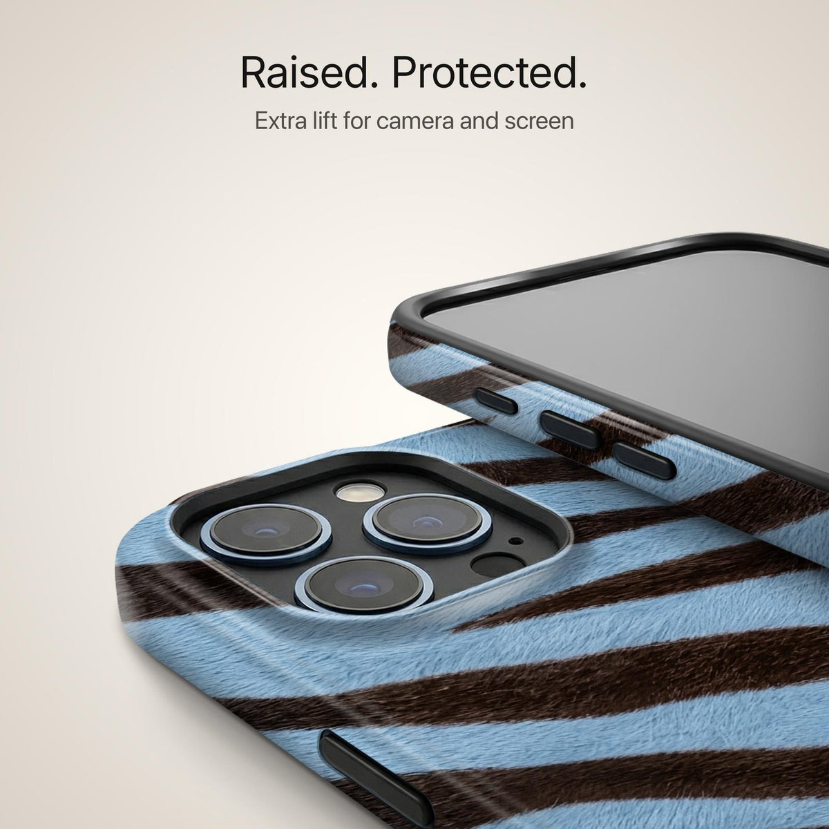 Denim Zebra - Eclipse Case