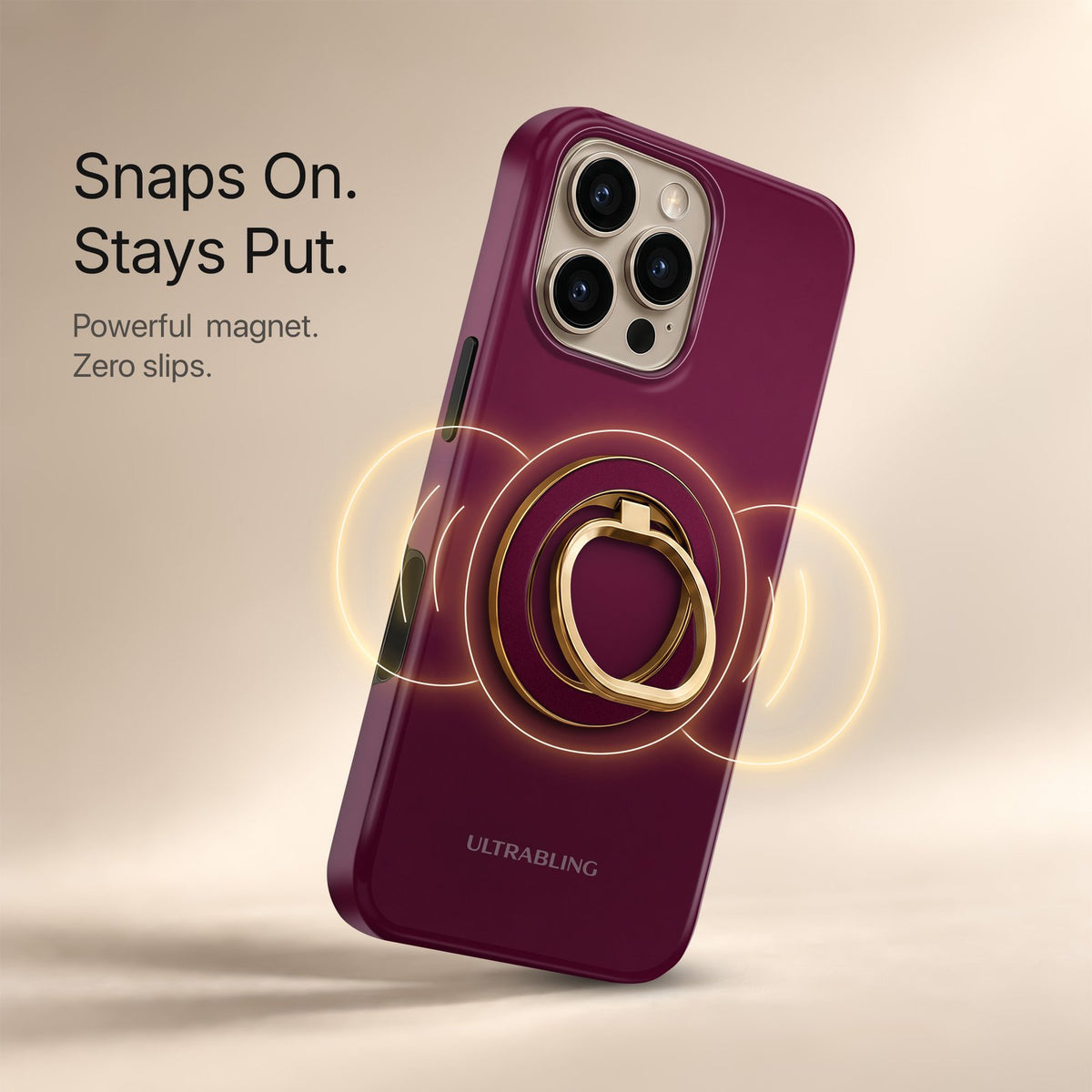 Oxblood - MagSafe Ring
