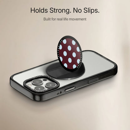 Claret Dot - MagSafe Phone Grip
