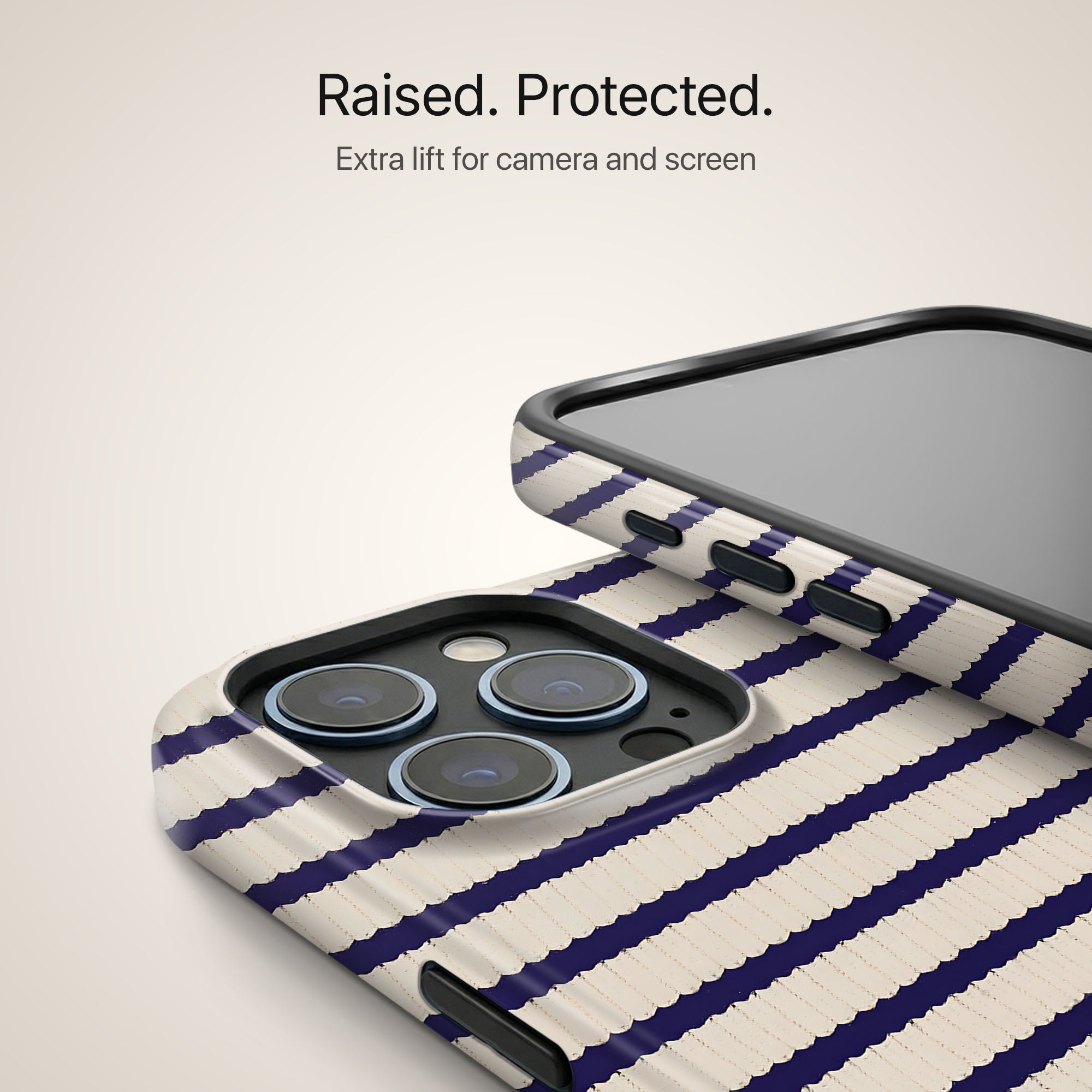 Sailor Stripes Ultrabling design close-up on eclipse case