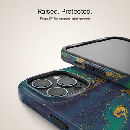Emerald Nebula Ultrabling design close-up on eclipse case