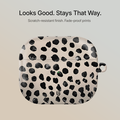 Dalmatian Chic Ultrabling AirPods case back view