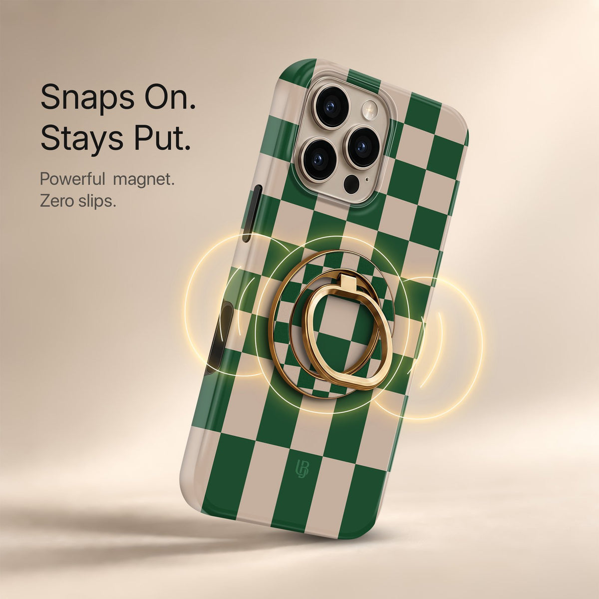 Emerald Grid - MagSafe Ring
