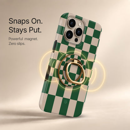 Emerald Grid - MagSafe Ring