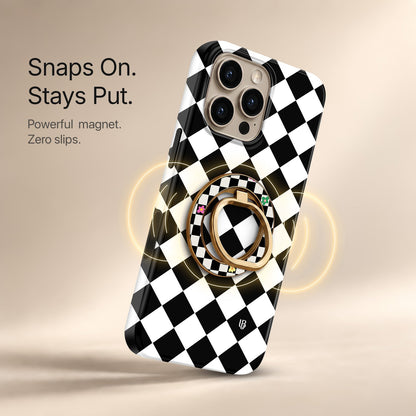 Harlequin Noir - MagSafe Ring