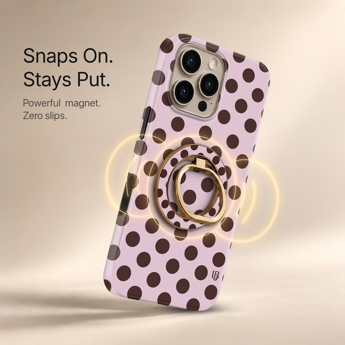 Mocha Polka - MagSafe Ring