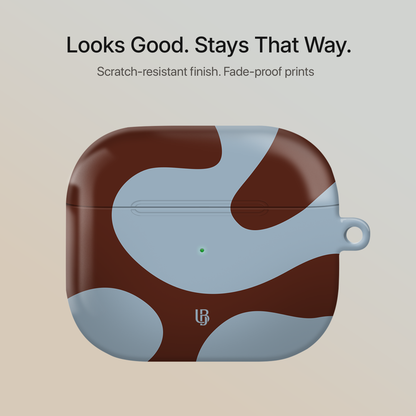 Retro Waves Ultrabling AirPods case back view