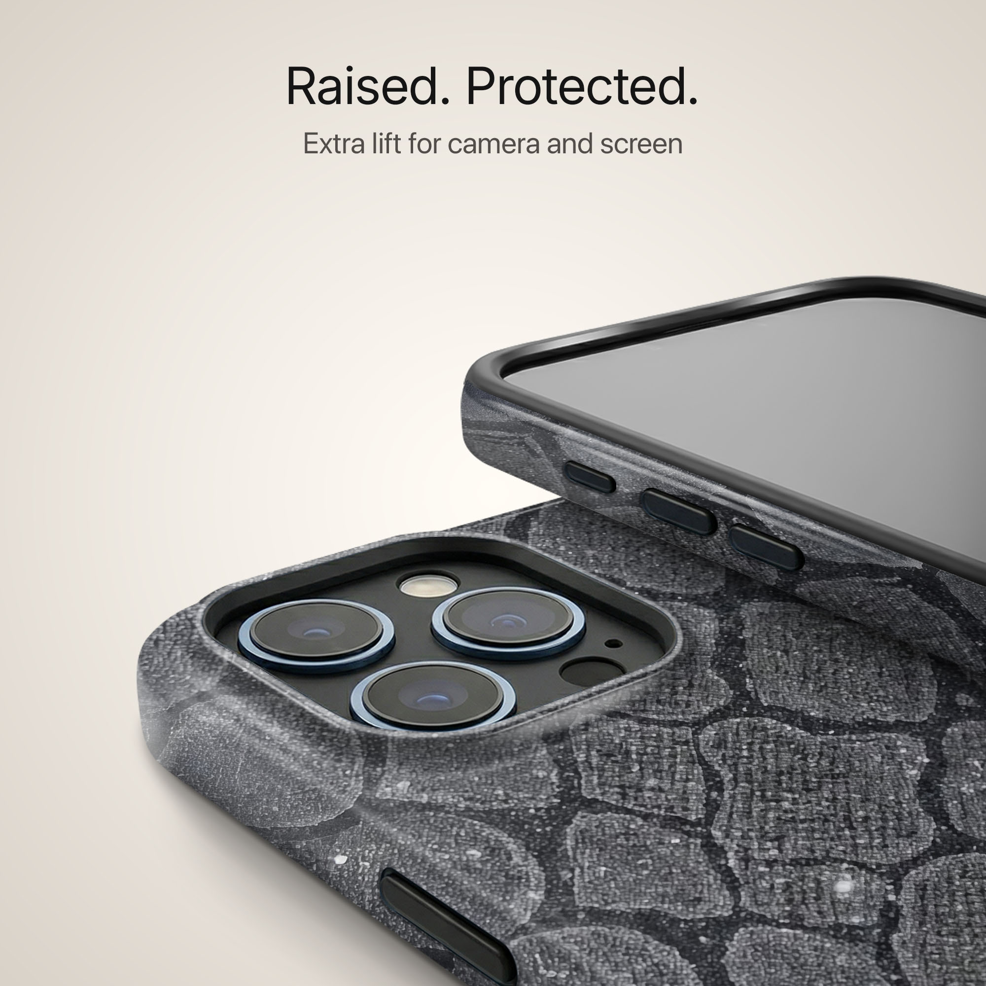 Ash Python Ultrabling design close-up on eclipse case