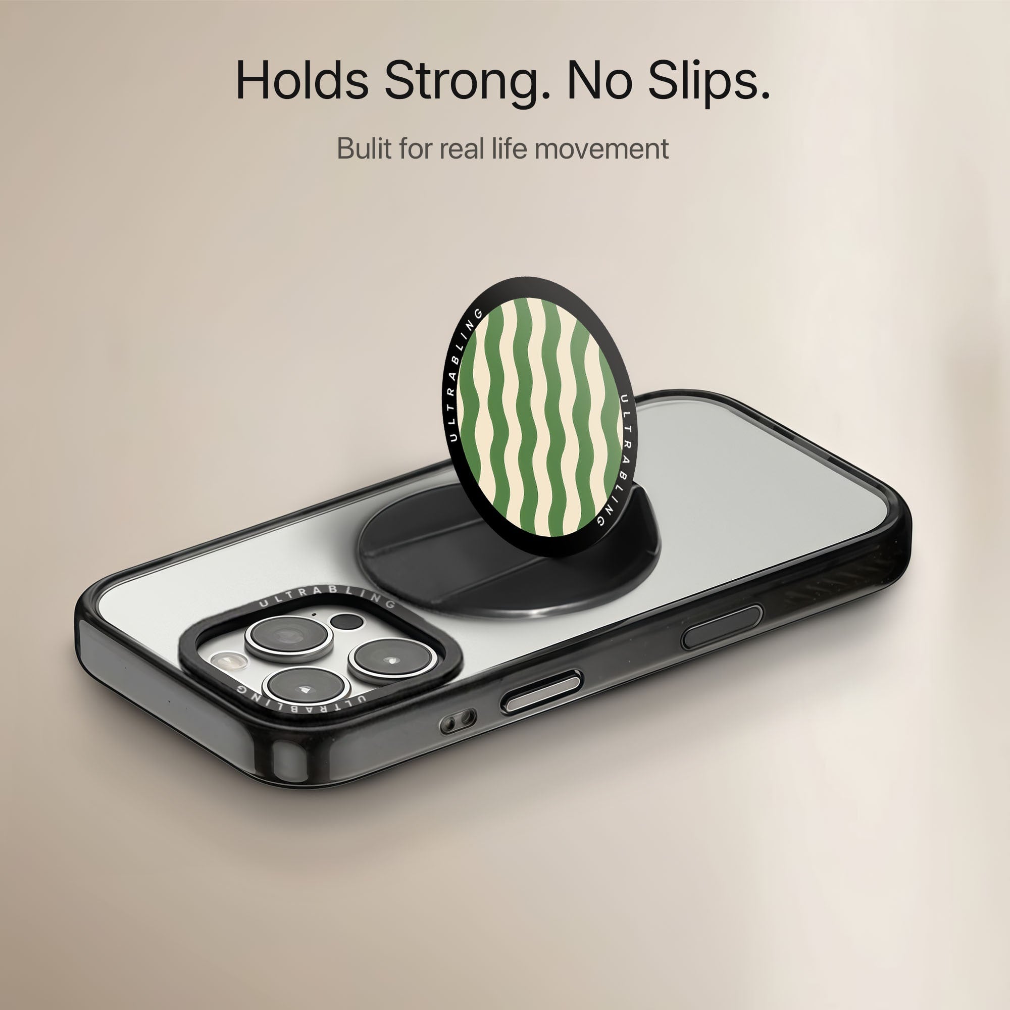 Pistachio Wave - MagSafe Phone Grip