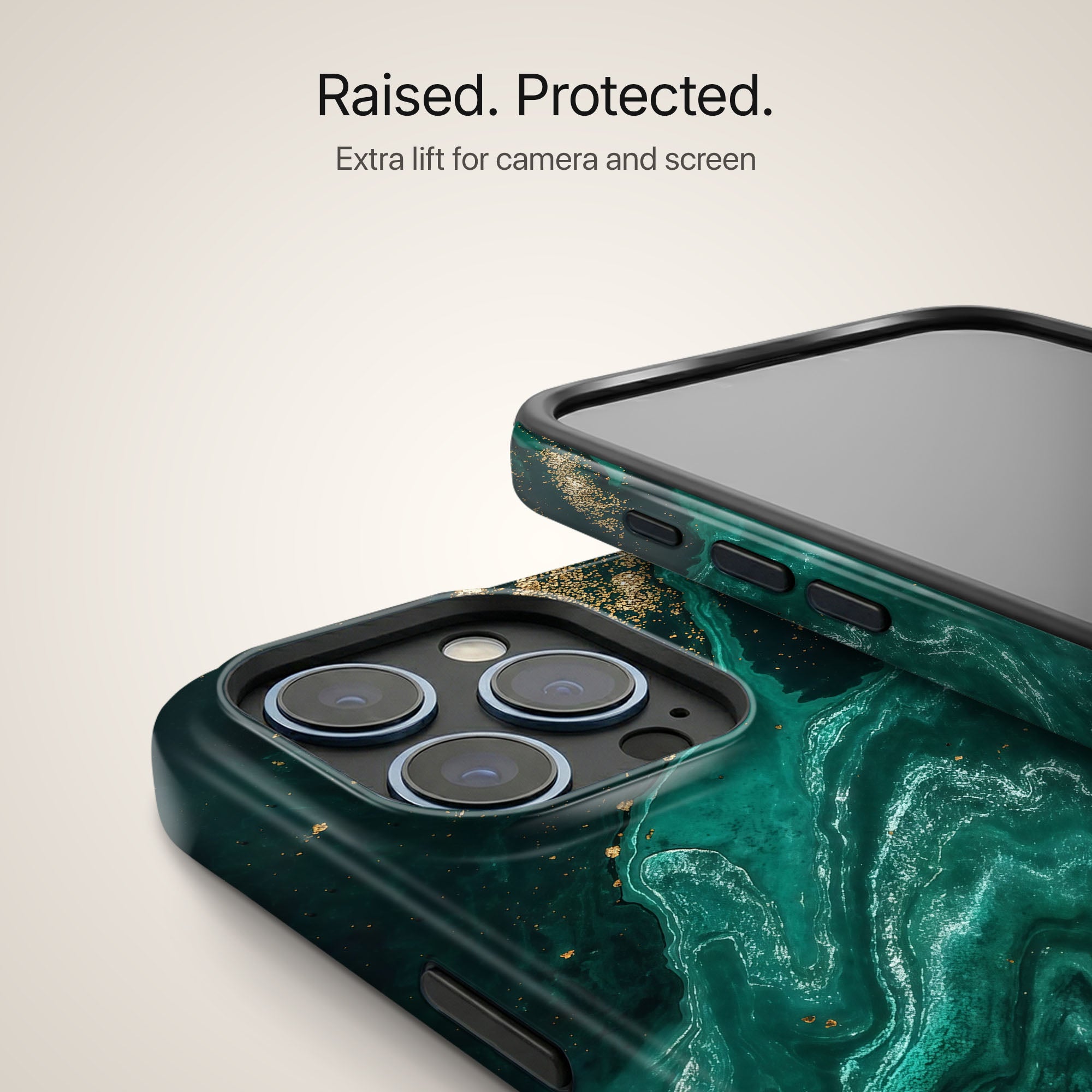 Emerald Vein Ultrabling design close-up on eclipse case