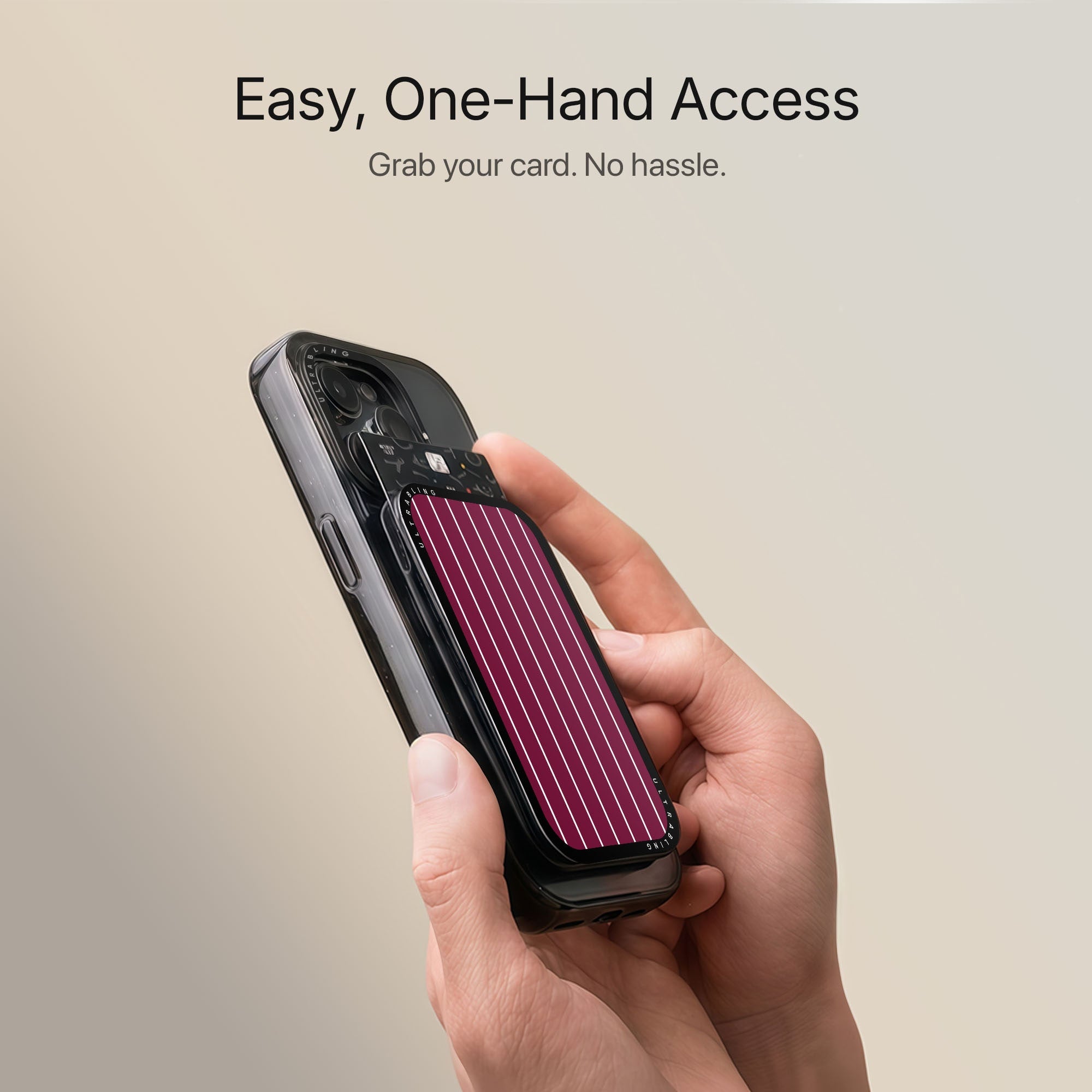 Bordeaux - MagSafe Wallet