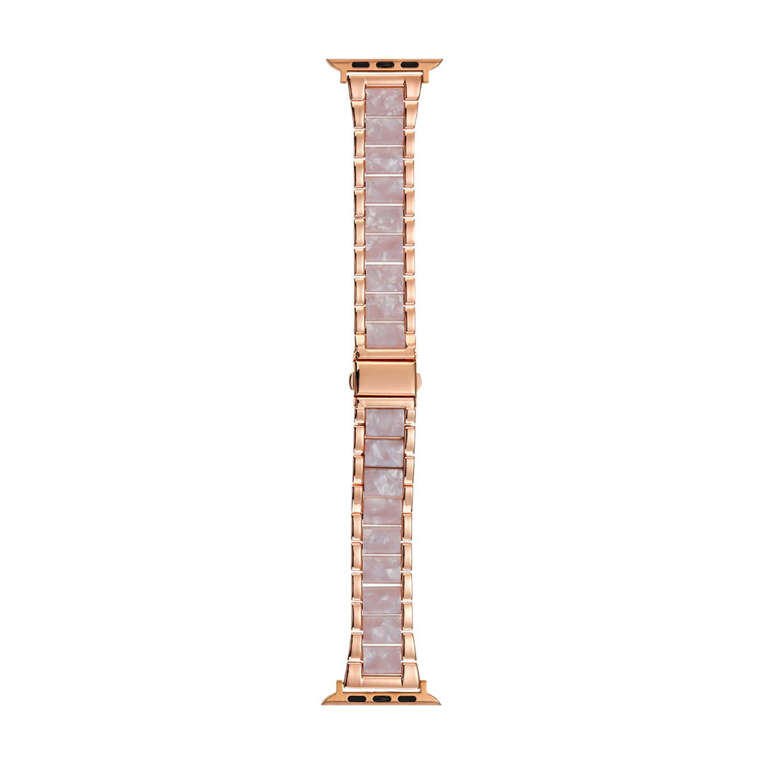Rose Gold Seashell Apple Watch Band