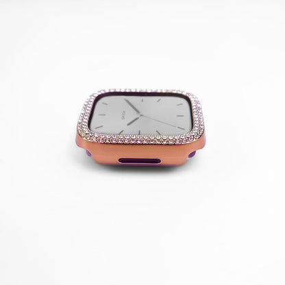 Rose Gold Double Halo Apple Watch Case