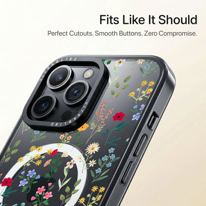 Petite Garden Ultrabling Aura iPhone case close-up design detail