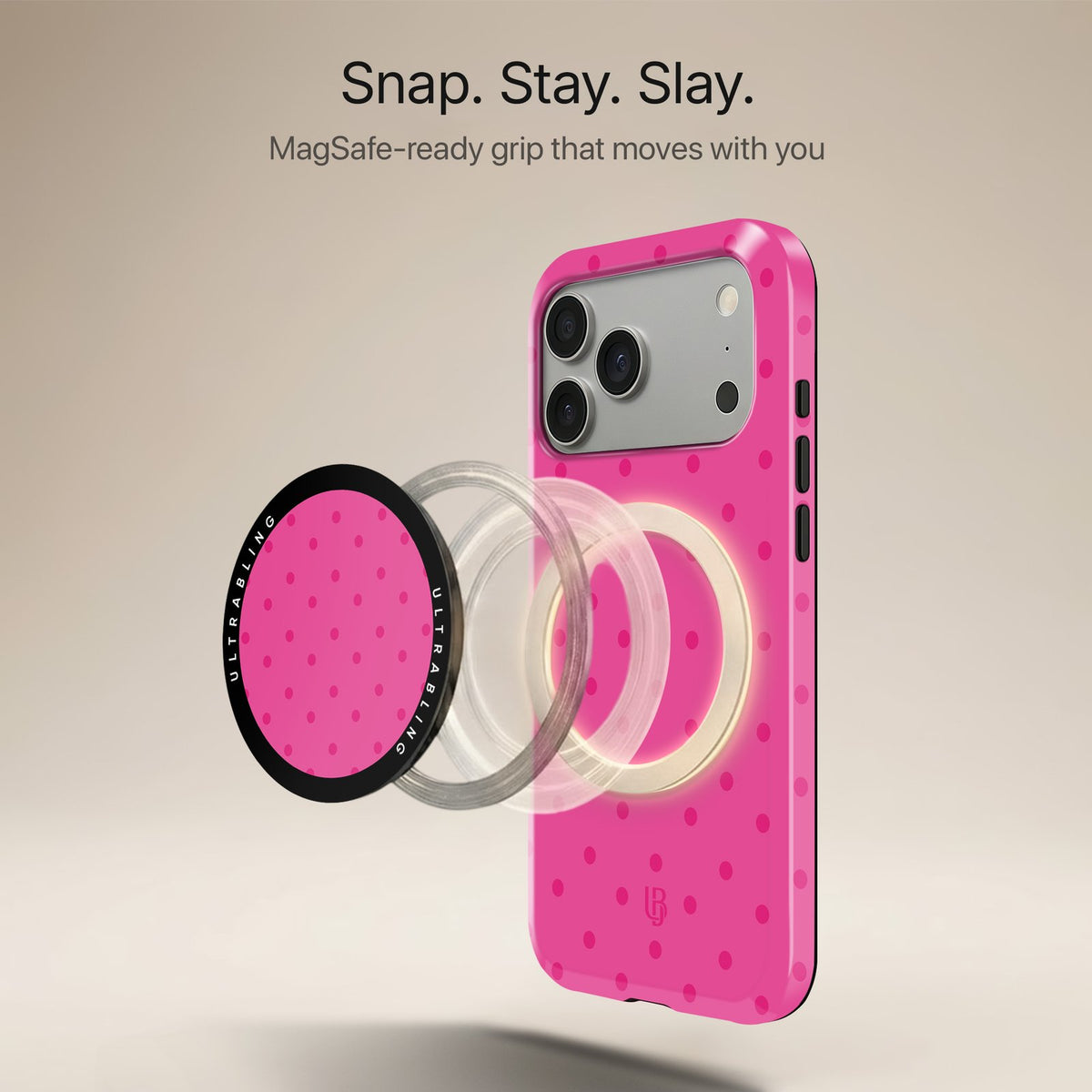 Raspberry Fizz - MagSafe Phone Grip