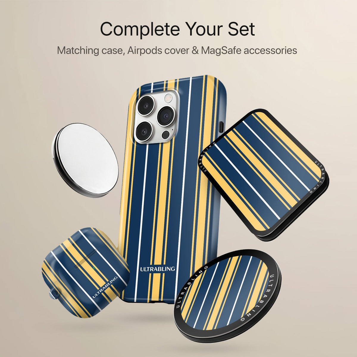 Harbor Stripe - Eclipse Case