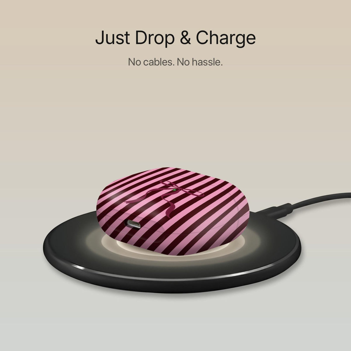 Berry Bow - AirPods Case