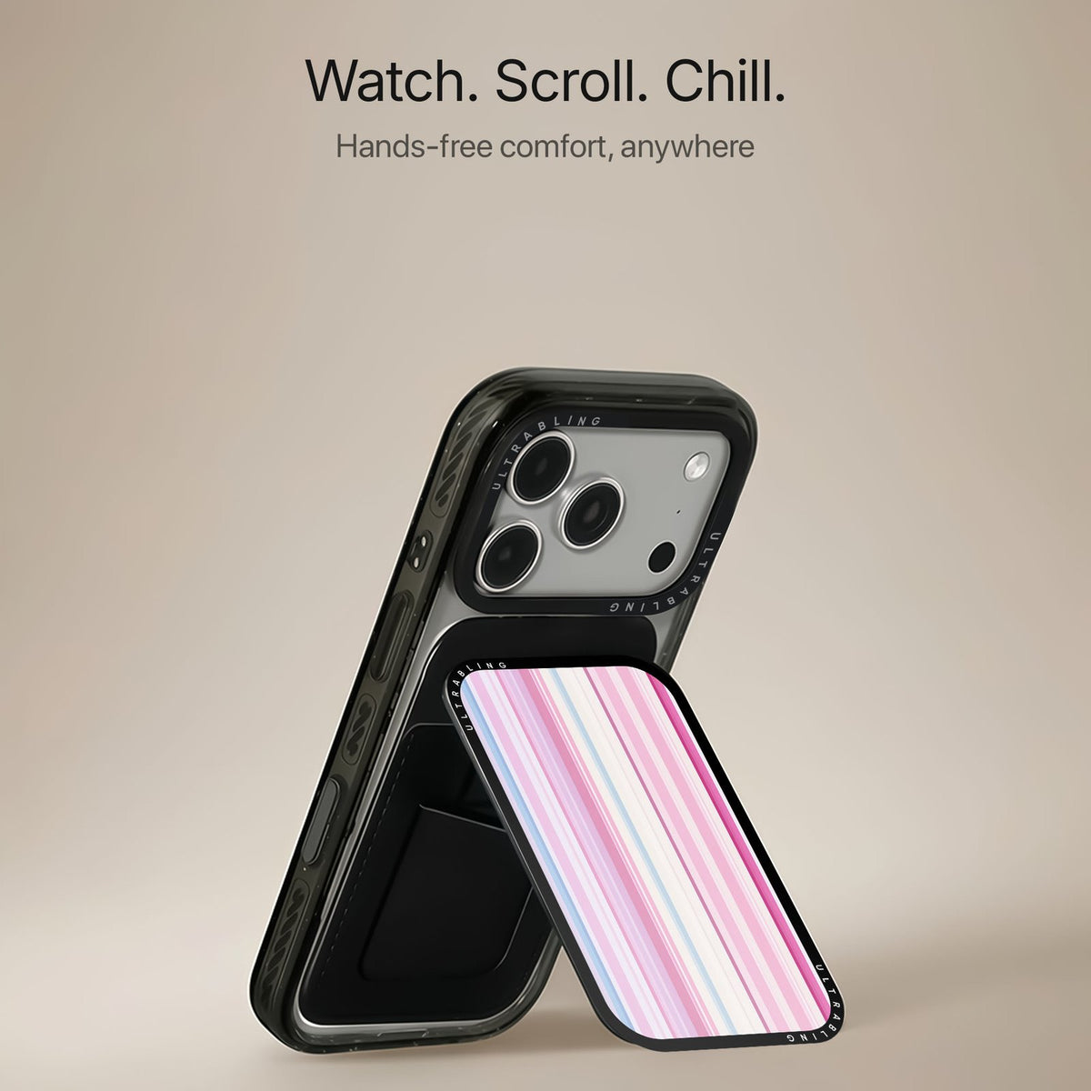 Pastel Stripe - MagSafe Wallet