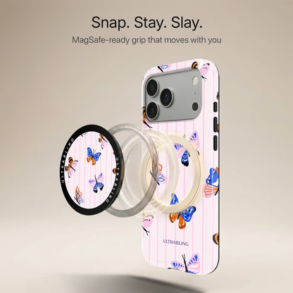 Butterfly Stripe - MagSafe Phone Grip