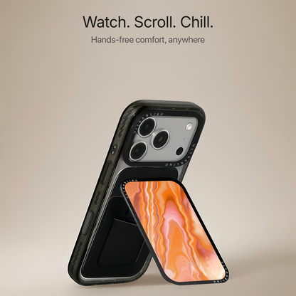 Sunset Agate MagSafe Wallet - Angle View