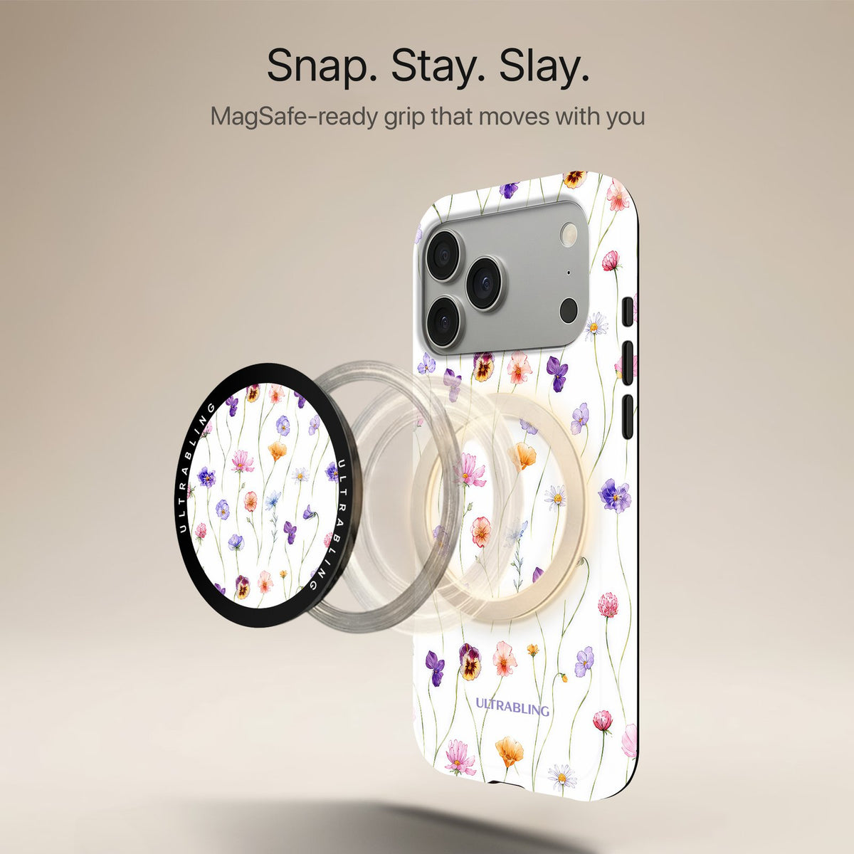Field Flowers - MagSafe Phone Grip