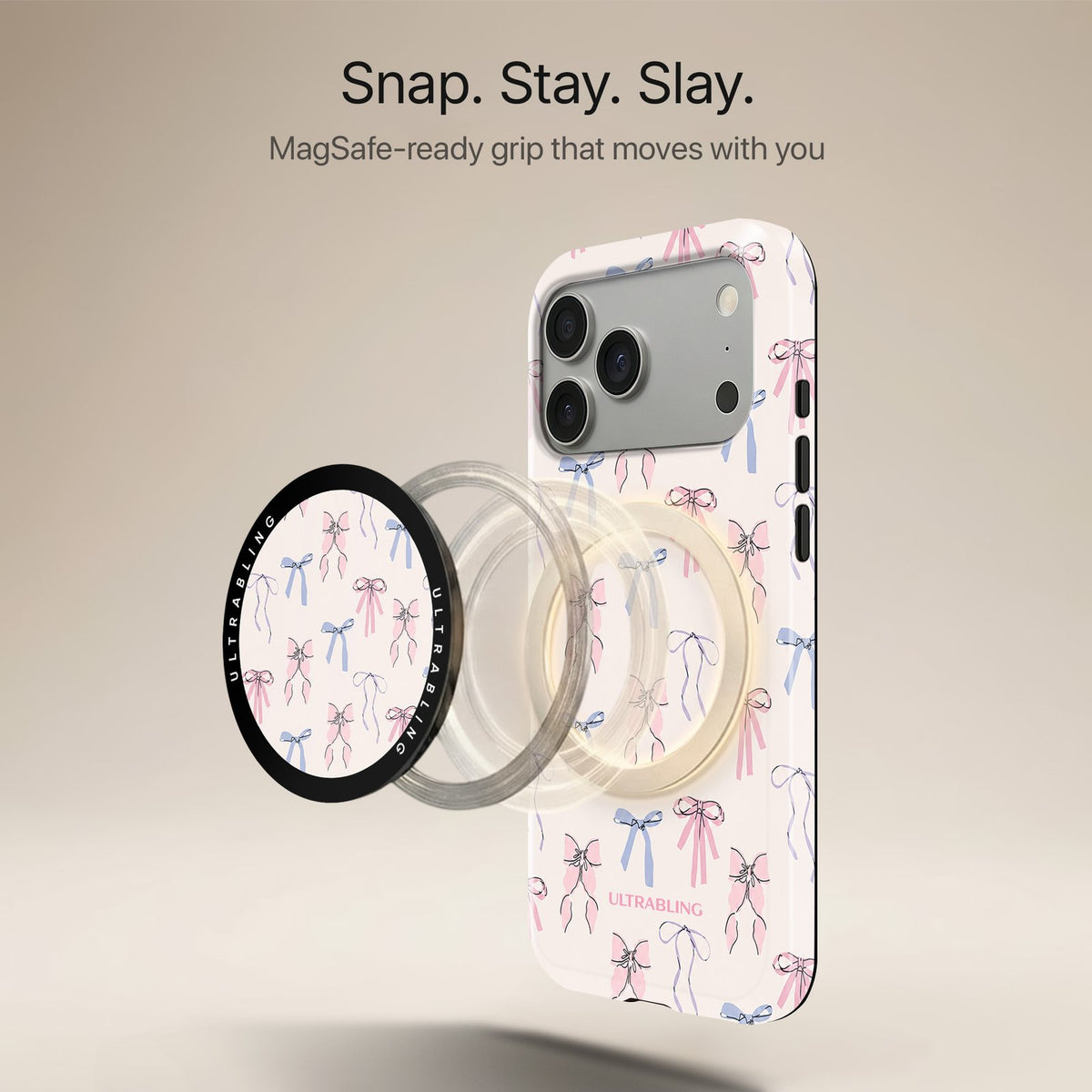 Sweet Bows - MagSafe Phone Grip