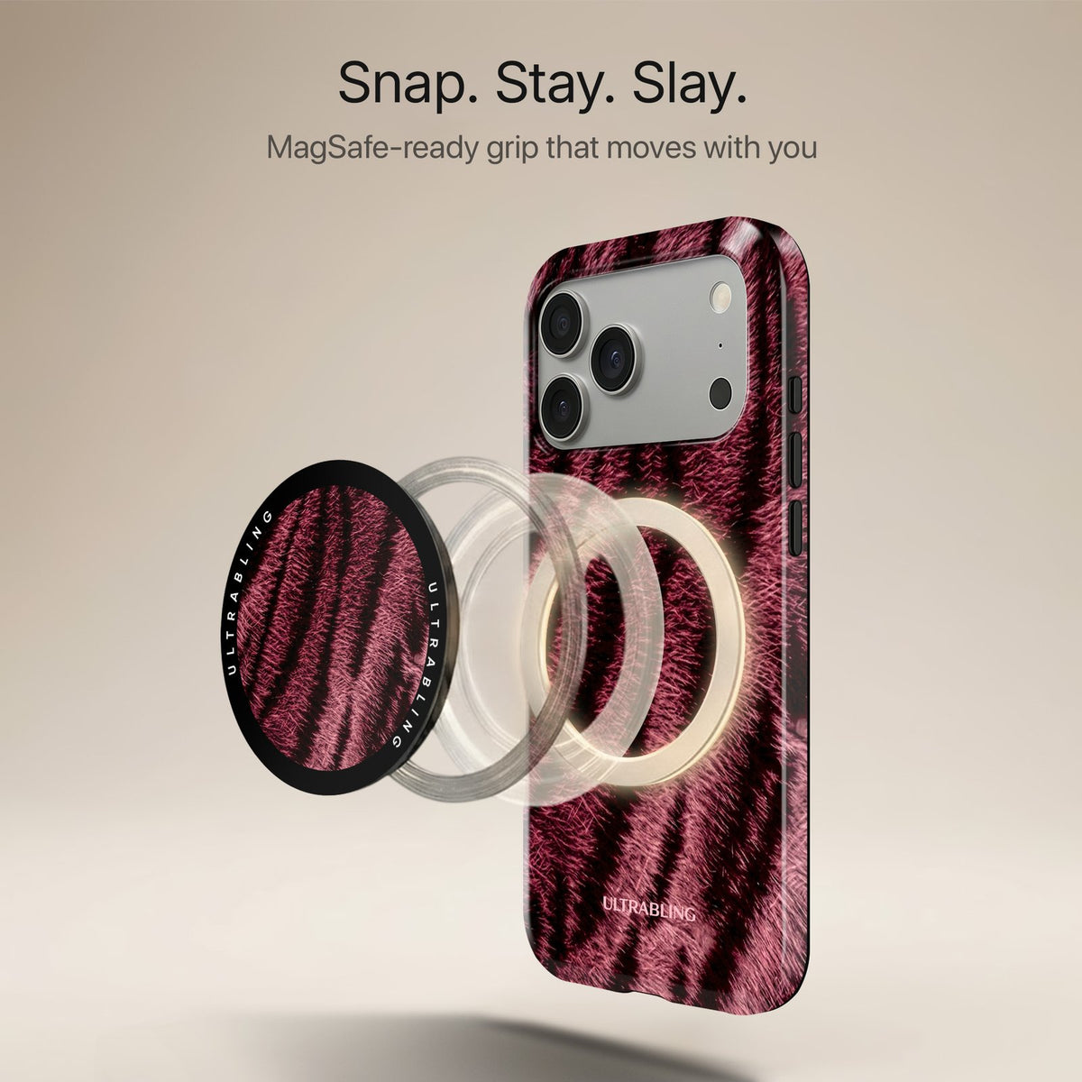 Garnet Fur - MagSafe Phone Grip