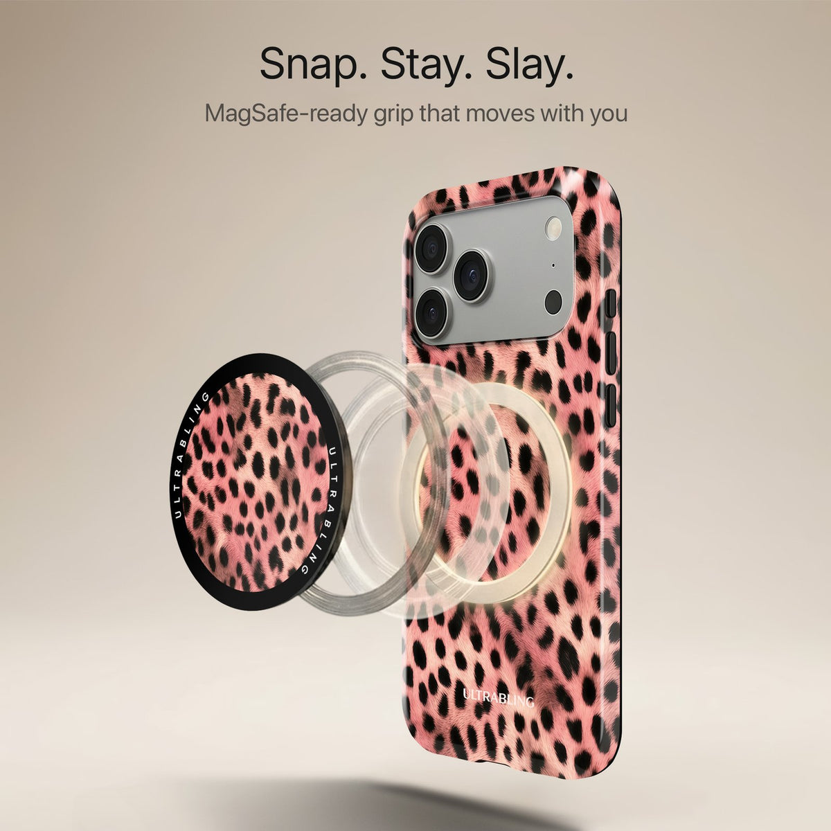 Desert Cat - MagSafe Phone Grip