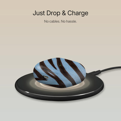 Denim Zebra - AirPods Case